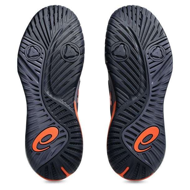 Men`s GEL-Resolution X Tennis Shoes Greyish Purple and Nova Orange