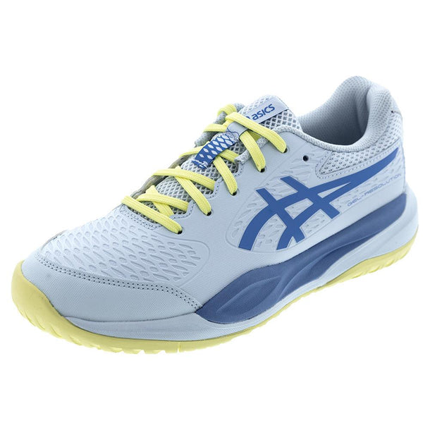 Juniors` GEL-Resolution X GS Tennis Shoes Light Blue and Coast