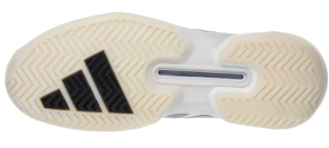 Adidas Adizero Ubersonic 5 White and Silver Women's Shoes