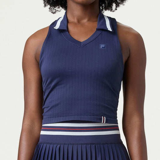 Womens Challenger Seamless Polo Tennis Tank