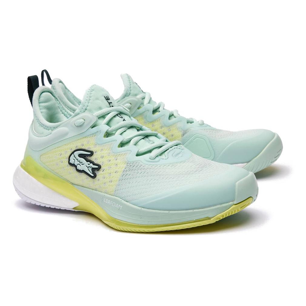 Lacoste Women's AG-LT23 Lite Tennis Shoes Turquoise