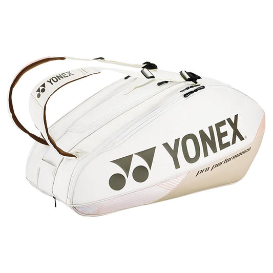 Yonex Pro Racquet 9pk Tennis Bag Sand Beige