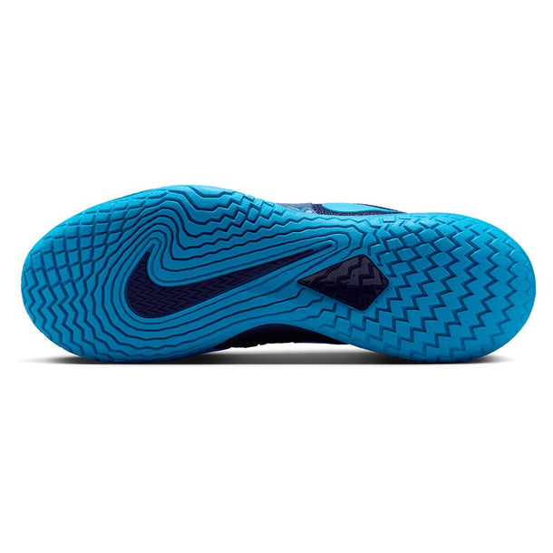 Men`s Rafa Zoom Vapor Cage 4 Tennis Shoes Blue Void and Laser Blue