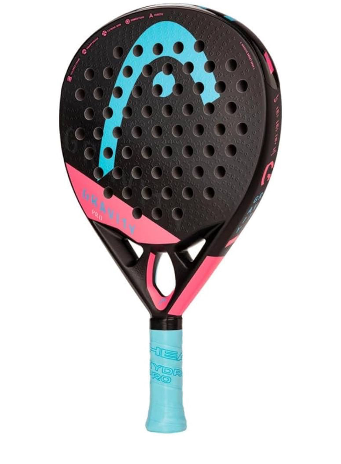 HEAD Gravity Padel Racket F Pink