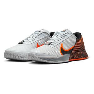 Nike Mens Air Zoom Vapor Pro 2 Premium Tennis Shoes Black and Hyper Crimson