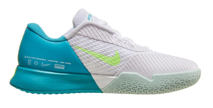 Nike Vapor Pro 2 Wide White/Teal/Lime