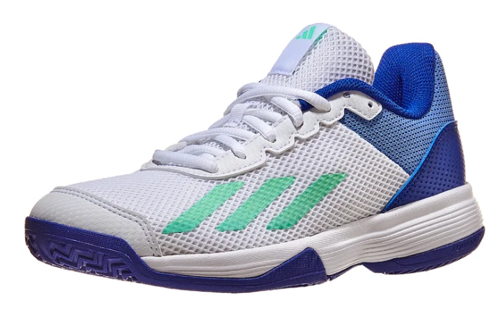 Adidas Courtflash K White/Mint/Blue