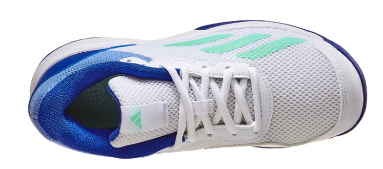 Adidas Courtflash K White/Mint/Blue