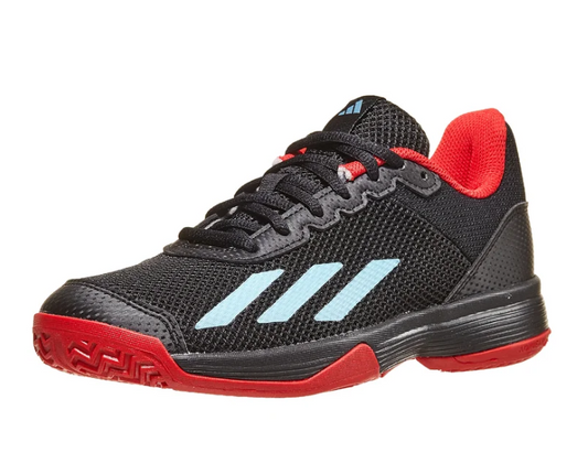 Adidas Courtflash K Black/Blue/Red