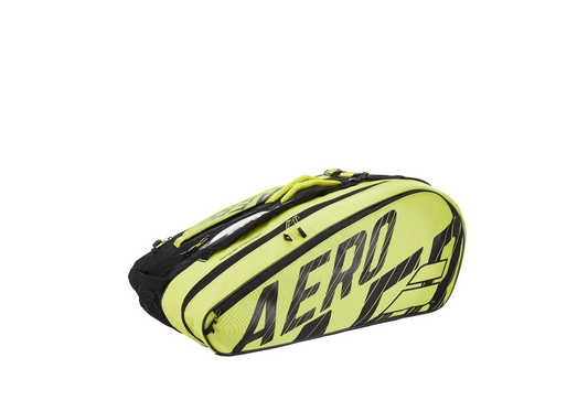 Babolat Pure Aero 12 Pack Bag Black/Yellow