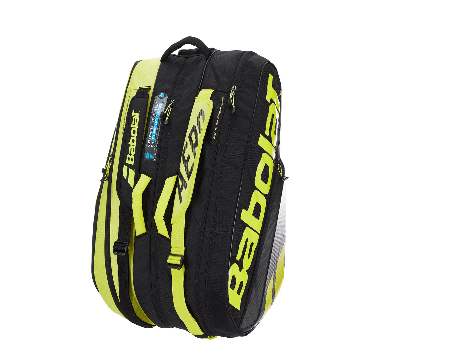 Babolat Pure Aero 12 Pack Bag Black/Yellow