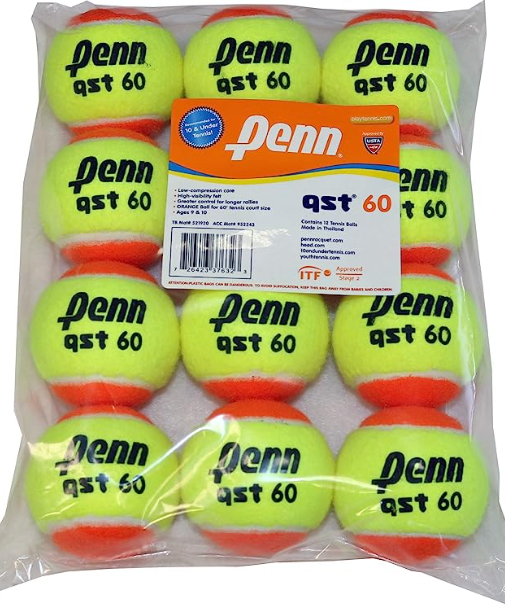 Penn QST 60 Orange Tennis Balls