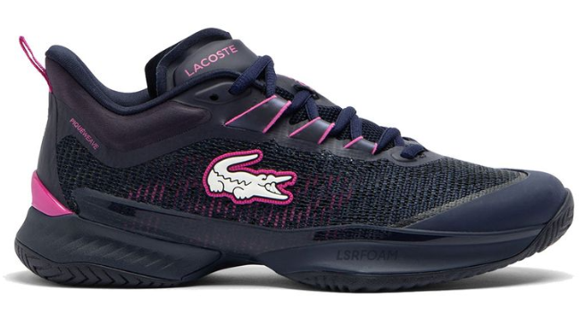 Lacoste AG-LT Ultra Navy Blue and Pink Women's Shoes