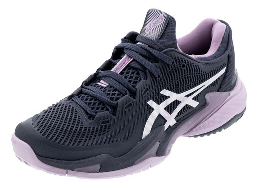 Asics Court FF 3 Tennis Shoes Navy Blue and Purple
