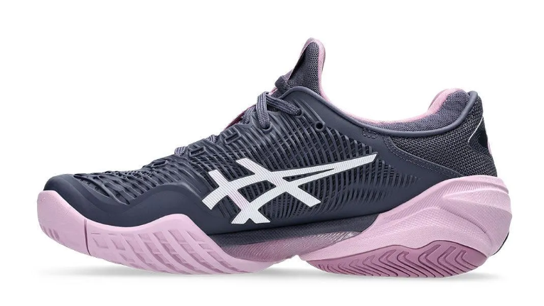 Asics Court FF 3 Tennis Shoes Navy Blue and Purple