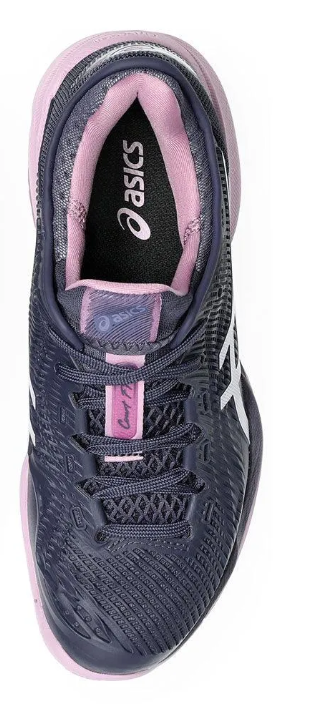 Asics Court FF 3 Tennis Shoes Navy Blue and Purple