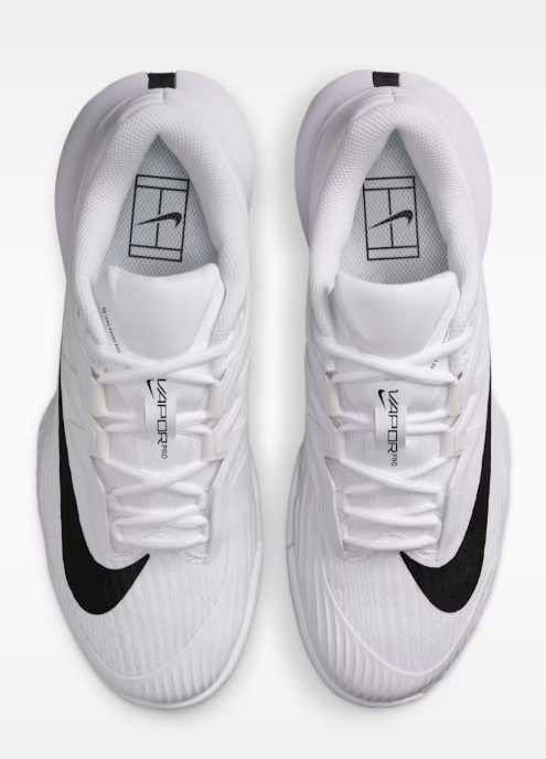 Women's Nike Zoom Vapor Pro 3 HC White and Black
