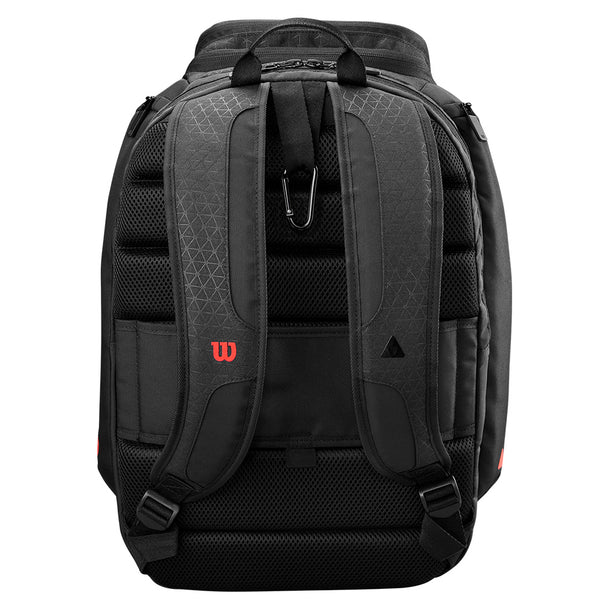 Clash V3 Tennis Backpack Black and Infrared