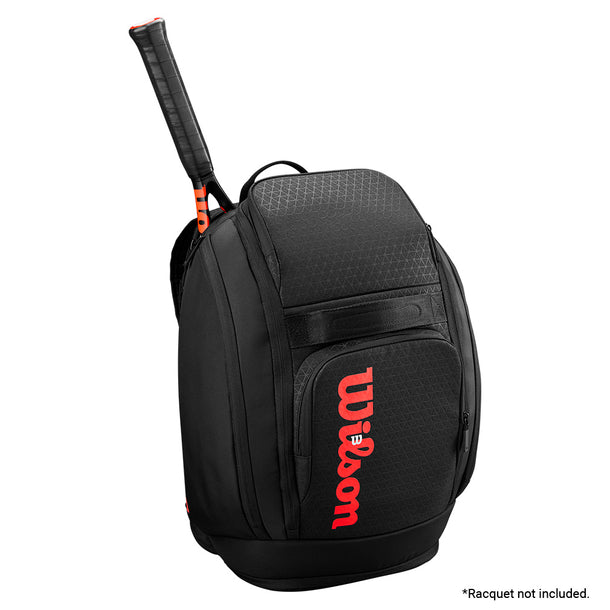 Clash V3 Tennis Backpack Black and Infrared