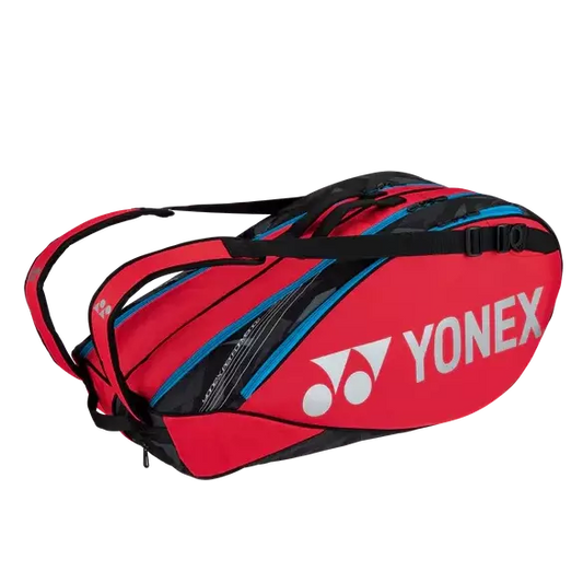 Yonex Pro 6 Pack Racquet Bag Scarlett Red